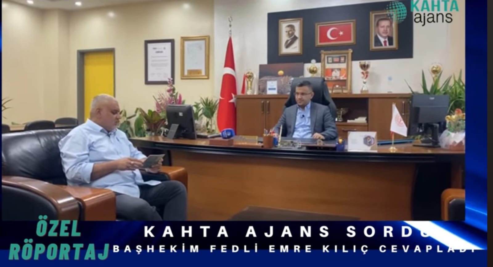 BAŞHEKİM FEDLİ EMRE KILIÇ İLE ROPORTAJ